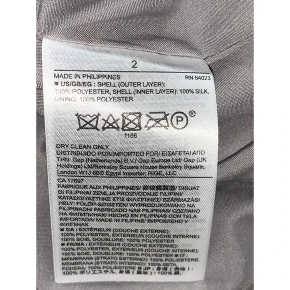 BANANA REPUBLIC Strappy Sequin SILVER Dress Size 2 NEW - Picture 5 of 6